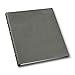 Gallery Leather 3 Ring Binder with Plastic Sleeves, Includes 10 Sheets, Sheet Size: 8.5