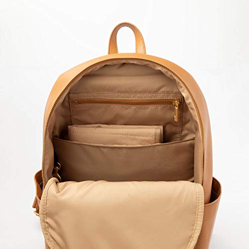 Freshly Picked Classic City Pack Leather Diaper Bag Backpack Ebony Black Pricepulse