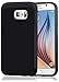 Galaxy S6 Case, NOOT PRODUCTS® [Protector Series] Samsung Galaxy S6 Slim Case [Lifetime Warranty] Premium Hard Polycarbonate + Shock Absorbing TPU [360° Protection] Dual Layer Protective Case Cover for Galaxy S6 (2015) (BLACK-Black)