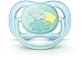 Philips Avent Ultra Air Pacifier, 0-6 months, contemporary decos, blue/green, 2 pack, SCF344/20