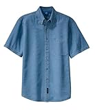 Port & Company Men's Short Sleeve Value Denim Shirt