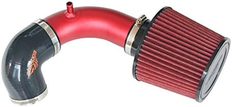 EDDYSTAR Performance Air Intake Kit with Nanometer Materials Red Filter Red Pipe for 2013-2014 Mitsubishi Lancer ex 1.6