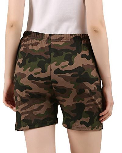 krystle women's|girl's army printed comfort shorts