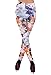 Simplicity Women Lady Punk Style Cat Print Skinny Funky Legging, 3090_Cat