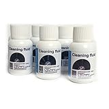 Pack of 6 Solution Bottles for Audio Desk Systeme Ultrasonic Vinyl, Record, Album, LP Cleaning Machine