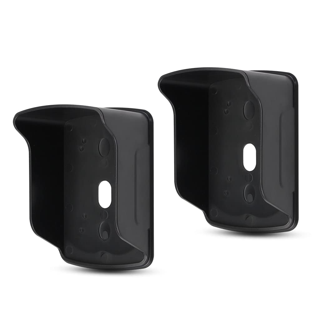 FST Waterproof Plastic Cover for RFID Access Control Keypad System Rainproof Cover Shell Protector for Wifi Door Bell (2PCS)