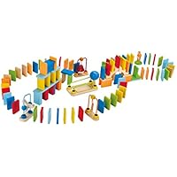 Award Winning Hape Dynamo Kid's Wooden Domino Set