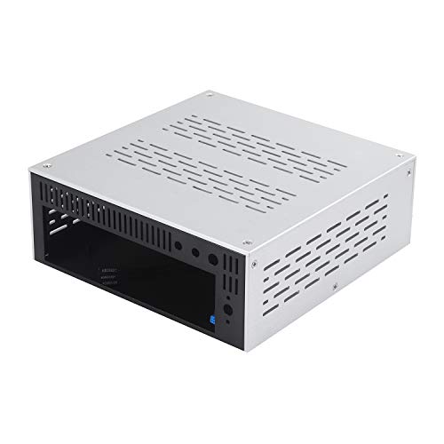 Goodisory A01 Aluminum MiniITX HTPC Desktop Computer Chassis (Sliver