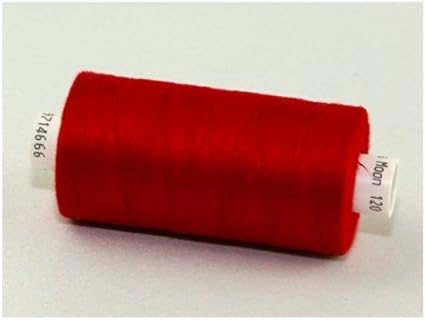 Coats Moon Polyester Sewing Thread Machine and Overlock 1000 Reel Cotton (M046)