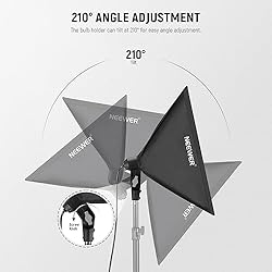 NEEWER 24x24in/60x60cm Softbox with E26 Porcelain