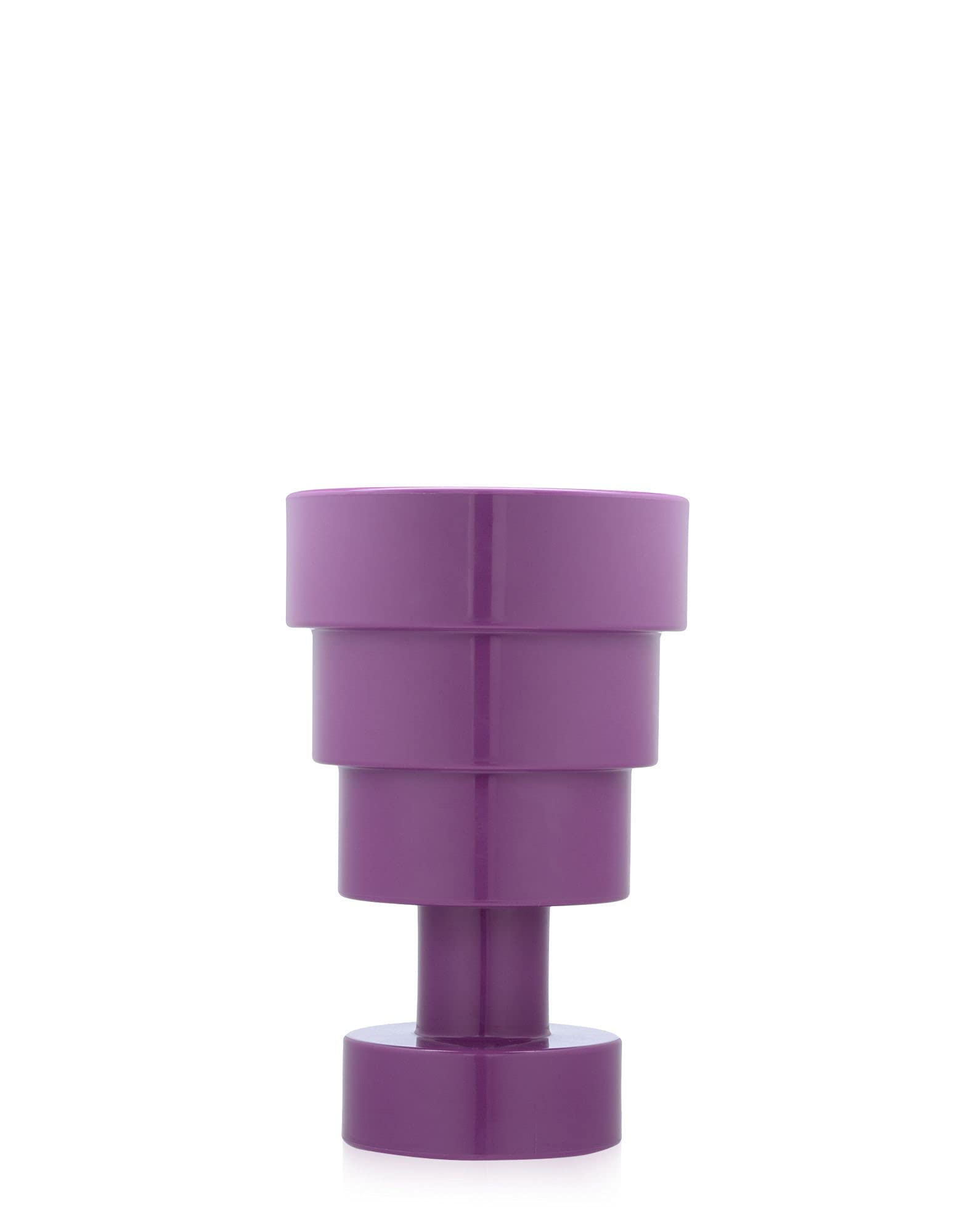 Kartell Sottsass Vaso, Plastic, Pink, 30 x 30 x 48 cm