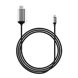 MINIX NEO C-4K, Ultra High Performance USB-C to 4K @ 60Hz HDMI Cable (Length - 180cm) - Space Gray [Universal Compatibility - Windows, Mac and Chrome OS]. Sold Directly by MINIX Technology Limited.