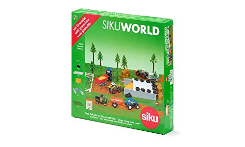 siku 5606, Fahrsilo mit Plane, Reifen und Granulat, Kunststoff, Multicolor, Ideal für den Farmbereich – Bild 7