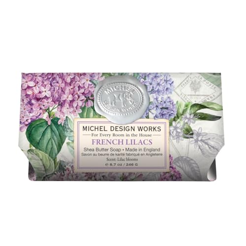 Michel Design Works Soap Bar, French Lilacs Large, Beautiful D... 41RK6js03PL
