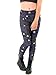 Maxi Womens Pac-Man Cartoon Game 3D Print Design Comfy Funny Ankle Leggings