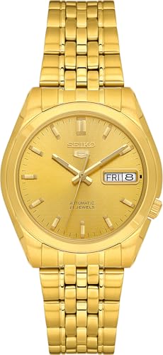 Seiko 5 Automatic Gold-Tone Stainless Steel Watch