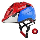 Atphfety Kids Toddler Bike Helmet, Adjustable Boys Girl Helmets from Baby to Children(Age 1-8), Multi Sports for Bicycle Skate Scooter with LED Light