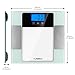 Body Fat Analyzer, CUSIBOX Digital Bathroom Scale Body Fat Scale with Step-on Technology, 180kg/400lb, Measures Fat, Water, BMI, Muscle and Bone Mass, Calorie and Weight, 10 Users Memory Mode