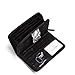Vera Bradley Women's Cotton Turnlock Wallet With RFID Protection, Snow Lotus, One Size