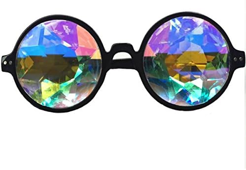 Kaleidoscope Glasses Rainbow Lens Festivals Rainbow Prism Sunglasses Goggles