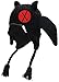 Simplicity Knit Pilot Party Animal Beanie Hat with Ear Flaps and Tassel, Bat