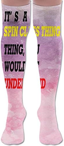 Spin Class Thing 3D Printing Fashion Women's Socks Sexy Warm Thigh High Over The Knee Socks Long Cotton Stockings For Girls Ladies Women
