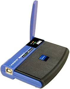 Cisco-Linksys Wireless-G USB Network Adapter with Speedbooster (WUSB54GS)