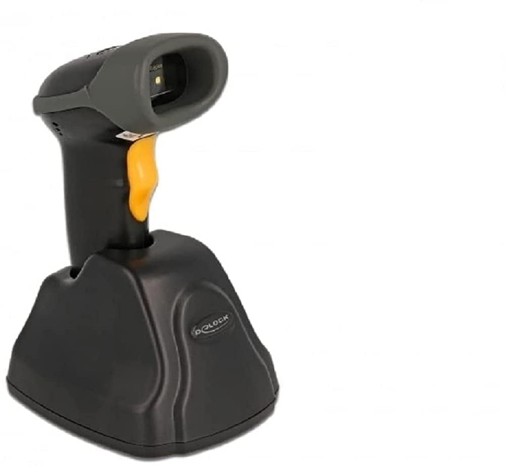 Delock 2.4 GHz Barcode Scanner 1D and 2D with Charging Station 90518