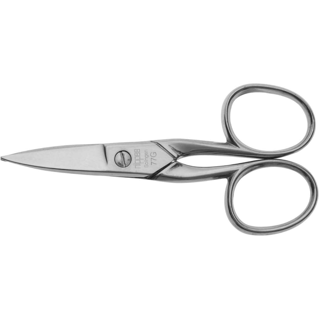 nippes Solingen Professional toenail scissors made of hardened steel, scissors with straight tip, 9 cm, addition to any pedicure set, shortening and care of toenails, quality from Solingen