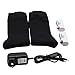 GLOBAL VASION Electric Heated Socks with Rechargeable Battery for Chronically Cold Feet (BlackL)