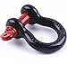 XYZCTEM Towing D-Ring Shackles 3/4