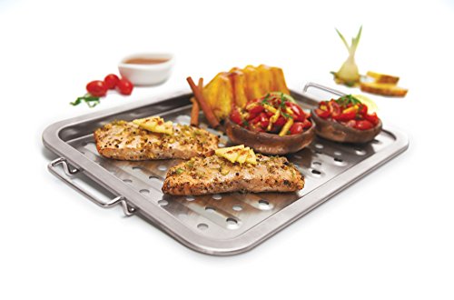 GrillPro 97125 Stainless Steel Grill Topper