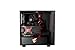 AORUS Ac300w ATX Gaming Case, Transparent Side Window, RGB Fusion Compatible, Upgraded I/O Panel with USB Type-C and HDMI, VR Ready, Watercooling Ready, Vertical GPU Mount Support, Black GB-AC300W
