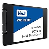WD Blue 250GB Internal SSD Solid State Drive - SATA 6Gb/s 2.5 Inch - WDS250G1B0A