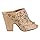 Amazon.com | nicole Women's, Loopey High Heel Sandal Taupe 5.5 M | Heeled Sandals