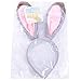 TFJH E Girls Gray Bunny Ears Headband Party Decoration Cosplay Grey Rabbit