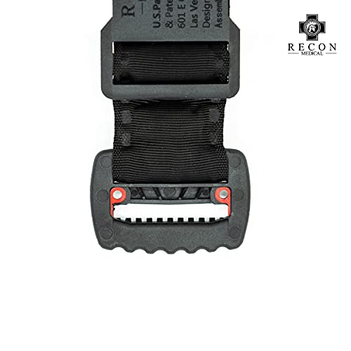 Recon Medical Tourniquet (Black) GEN 4 MilSpec Kevlar Metal Windlass