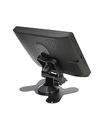 wen & Cheng 2 CH 7" Inch visualización TFT LCD color Monitor + IR remoto inalámbrico driver Para Auto Car VCR Mobile DVR Backup Camera
