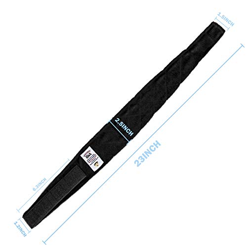 GEX Wig Grip Band Adjustable Wig Comfort Band with Adjustable Hook and Loop Fastener Non Slip Breathable Thin Head Hair Band to Keep Wig Secured and Prevent Headaches (Black)