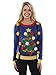 Tipsy Elves Women's Tacky Christmas Sweater-Christmas Tree Sweater with Suspenders