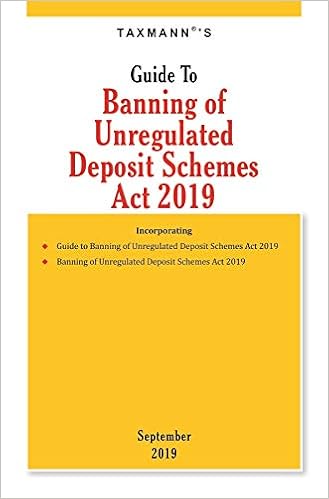 Guide To Banning of Unregulated Deposit Schemes Act 2019