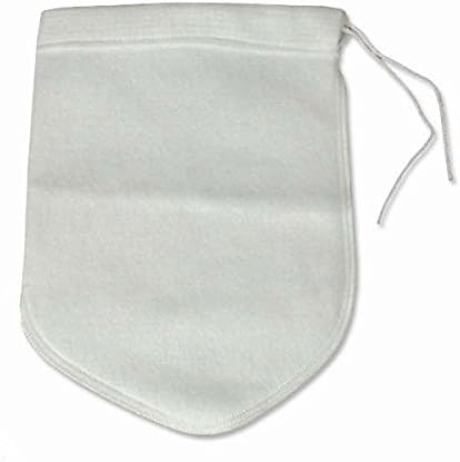 4 x14 Inch 100 Micron Filter Sock with Drawstring by Deepwater Aquatics