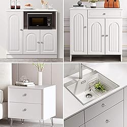 SHINY HANDLES Glass Crystal knobs for Dresser
