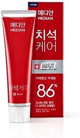 Median Advanced Tartar Toothpaste 86% Max Scaler 120g/4.2oz Amore Pacific by Median