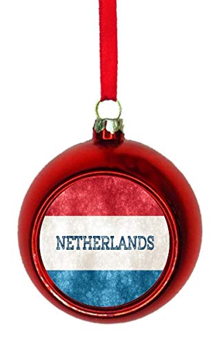 Amazon Com Rosie Parker Inc Flag Netherlands Dutch Grunge Bauble
