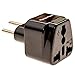 Brazil Plug Adapter For TYPE N Plug - Travel Adapter Works With Brazilian Electrical Power Outlets