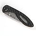 Cool Hand 3.75'' Carbon Fiber Scale Pocket Knife w/ 2.75'' Damascus Blade, Frame Lock, Liner Coated in Titanium Golden
