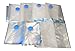 Four Seasons Essentials Vacuum Storage Bags, 8 Multi-Size Premium Quality Space Saver Compression Bags (Jumbo, XL, Large, Medium, Travel Roll-up) - Ideal for Clothing, Comforters, Pillows, Bedding
