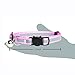 Friends Forever Breakaway Cat Collar - 4 Pack Fancy Reflective Cat Collars Breakaway with Bell - Pink/Red/Black/Blue Adjustable Nylon