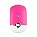 Feugole USB Mini Portable Fans Rechargeable Electric Bladeless Handheld Air Conditioning Cooling Refrigeration Fan For Eyelash